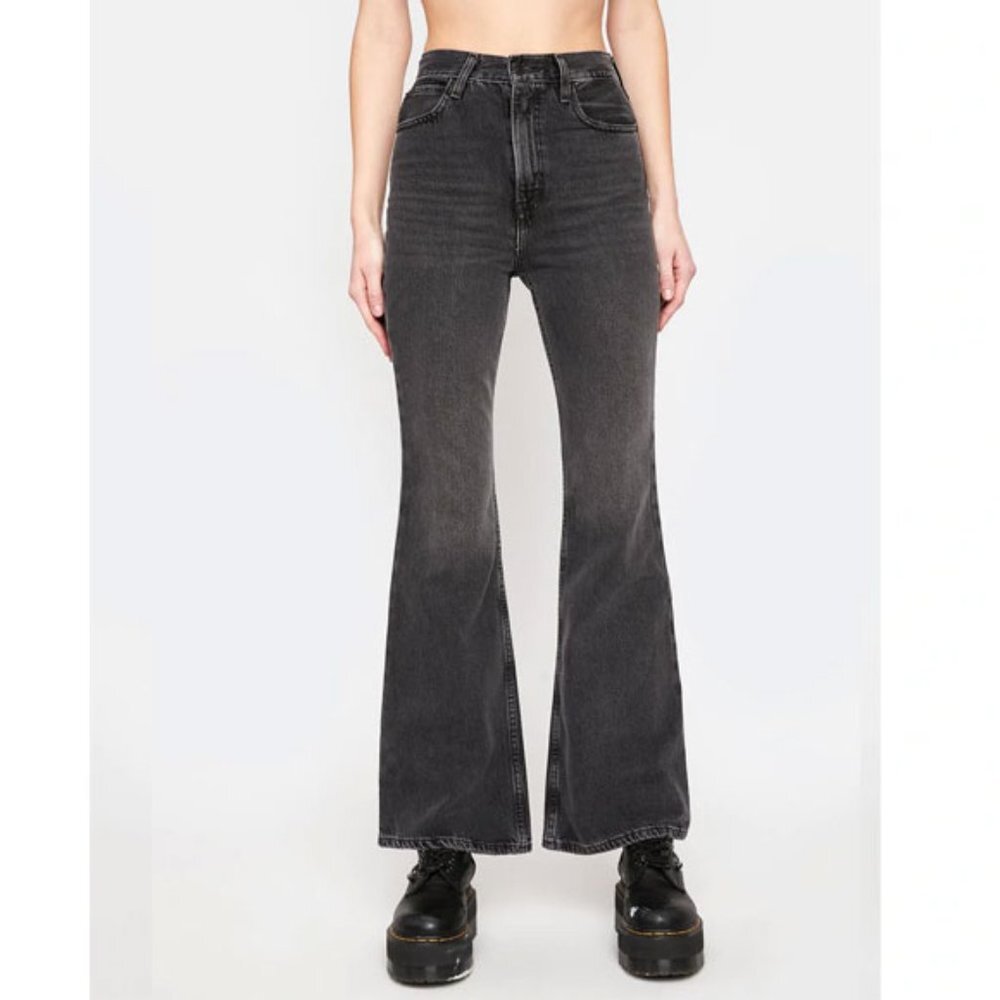 Levis Premium 70'S HIGH RISE FLARE Jean - Picture 3 of 13